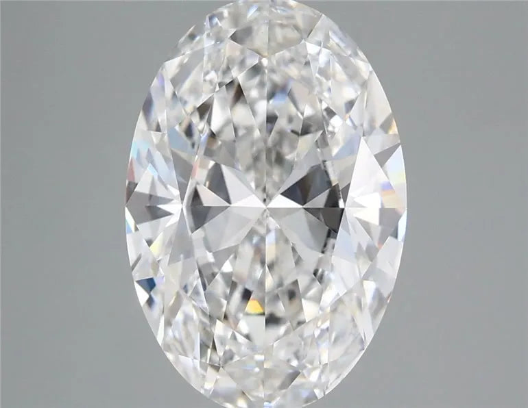 4.01ct Oval Lab Grown Diamond (Colour E, Clarity VVS2, IGI Certified)