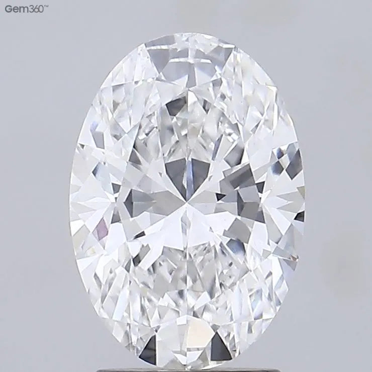 2.44ct Oval Lab Grown Diamond (Colour E, Clarity VS1, IGI Certified)