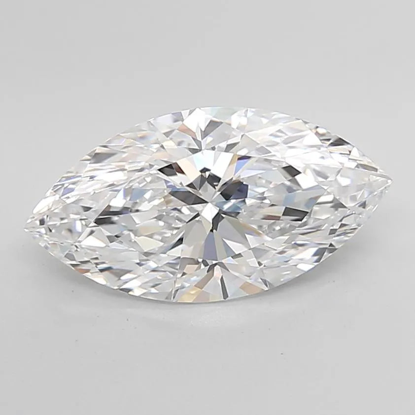 2.98ct Marquise Lab Grown Diamond (Colour D, Clarity FL, Cut ID, GCAL Certified)