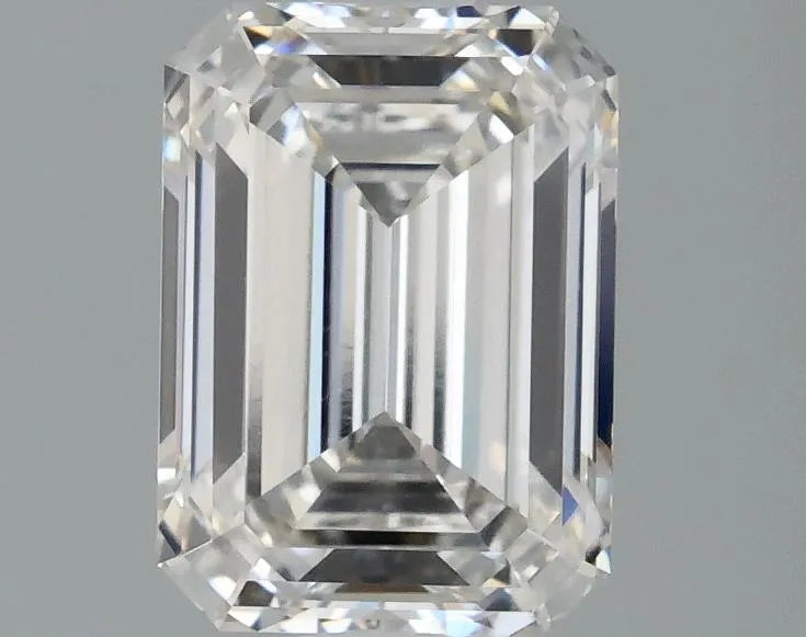 1.84ct Emerald Lab Grown Diamond (Colour F, Clarity VVS2, IGI Certified)