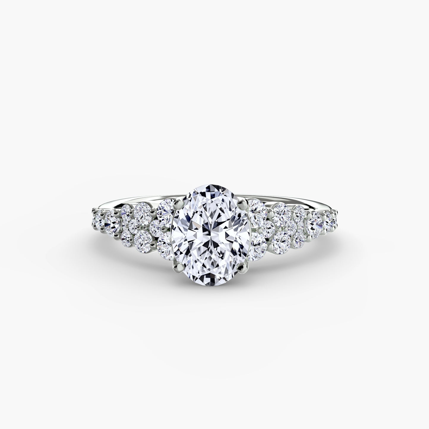 2.3mm | Celestial Cluster Engagement Ring