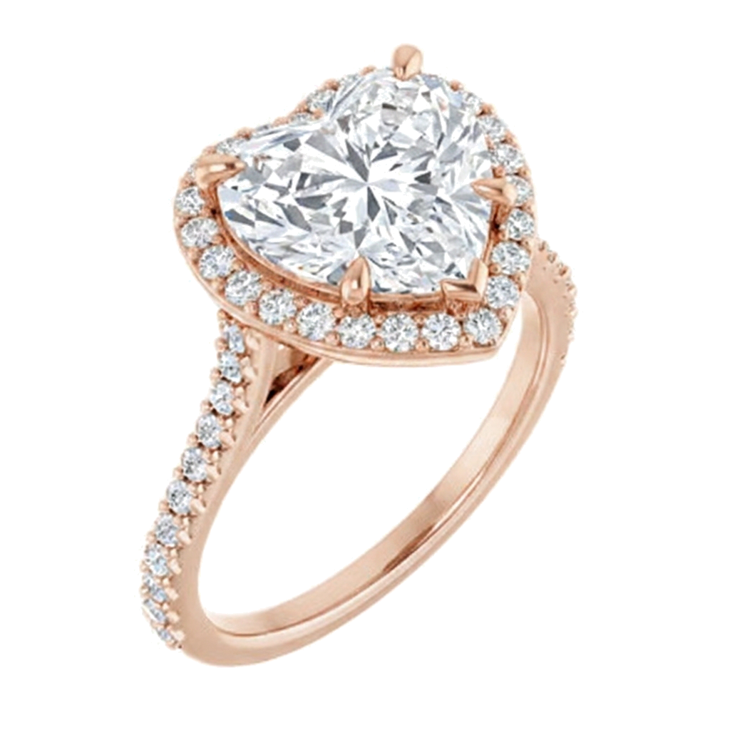 rose-gold heart (angle 1)