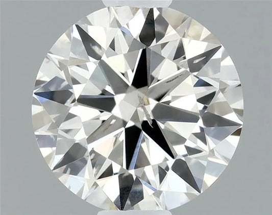 0.50ct Round Natural Diamond (Colour I, Clarity SI2, Cut EX, IGI Certified)