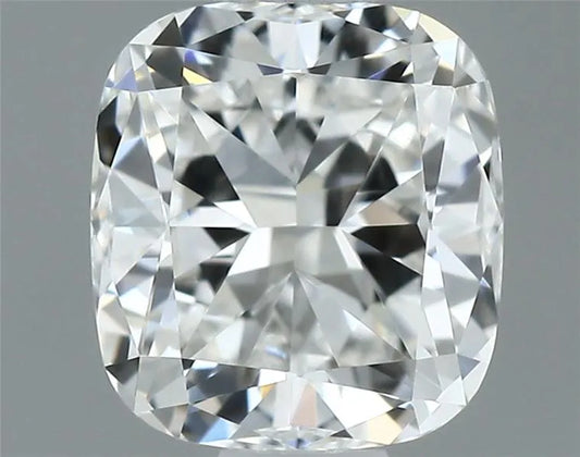 0.51ct Cushion brilliant Natural Diamond (Colour F, Clarity VVS2, GIA Certified)