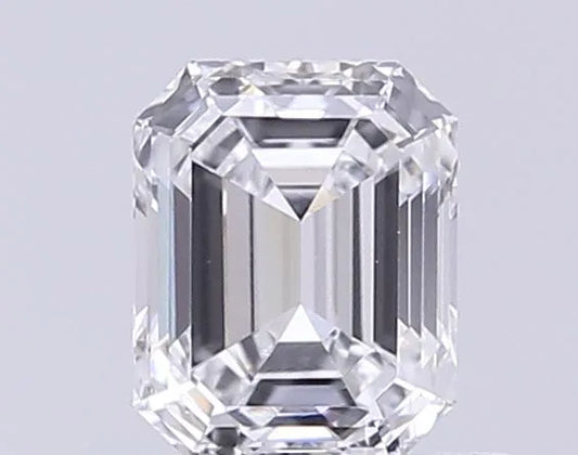 0.51ct Emerald Lab Grown Diamond (Colour E, Clarity VS2, IGI Certified)