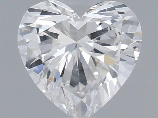 0.56ct Heart Lab Grown Diamond (Colour E, Clarity VVS2, IGI Certified)