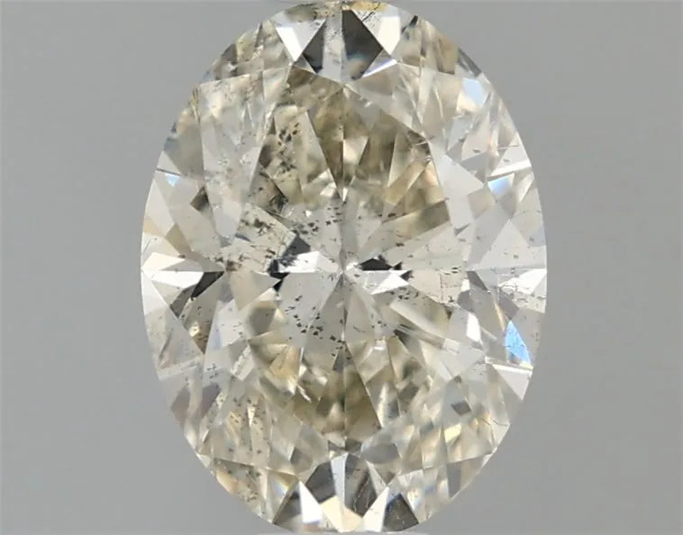 0.91ct Oval Natural Diamond (Colour I, Clarity SI2, Cut EX, IGI Certified)