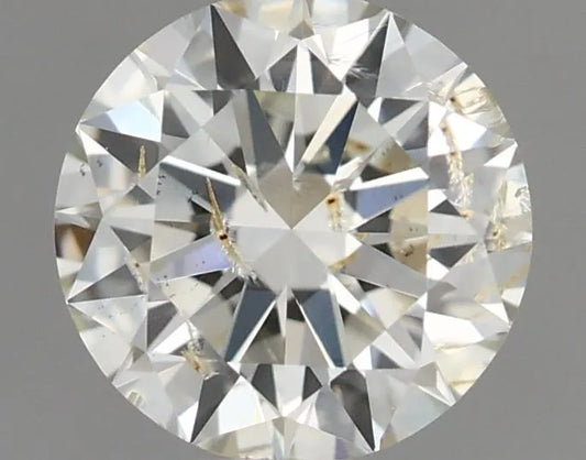 0.51ct Round Natural Diamond (Colour J, Clarity SI2, Cut EX, IGI Certified)