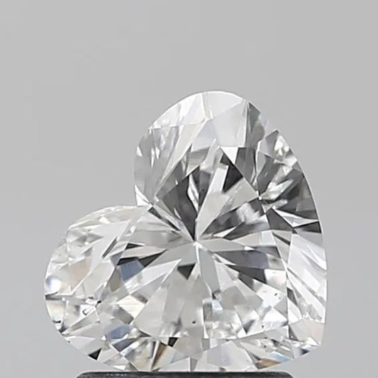 1.42ct Heart Lab Grown Diamond (Colour F, Clarity VS2, IGI Certified)