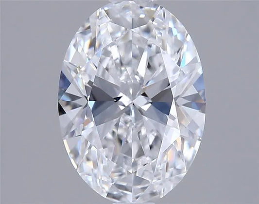 1.50ct Oval Lab Grown Diamond (Colour D, Clarity VVS2, IGI Certified)