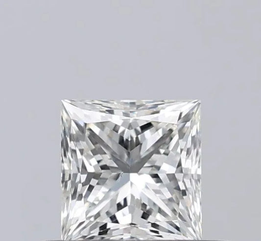 0.50ct Princess Natural Diamond (Colour I, Clarity VS2, Cut VG, IGI Certified)