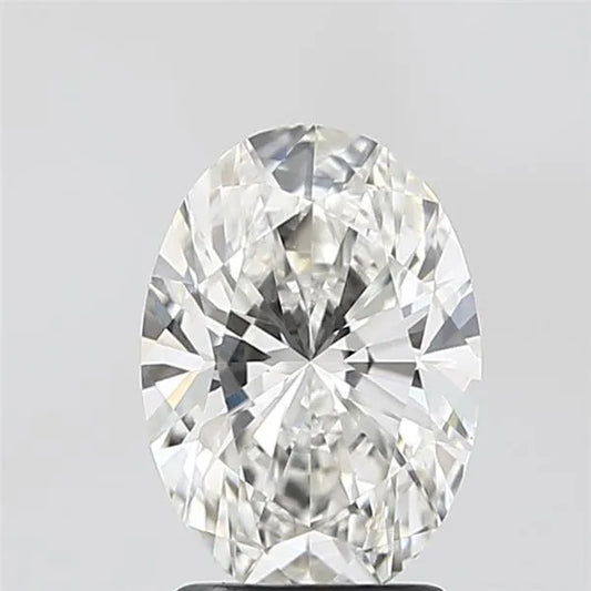 2.00ct Oval Lab Grown Diamond (Colour G, Clarity VVS2, IGI Certified)