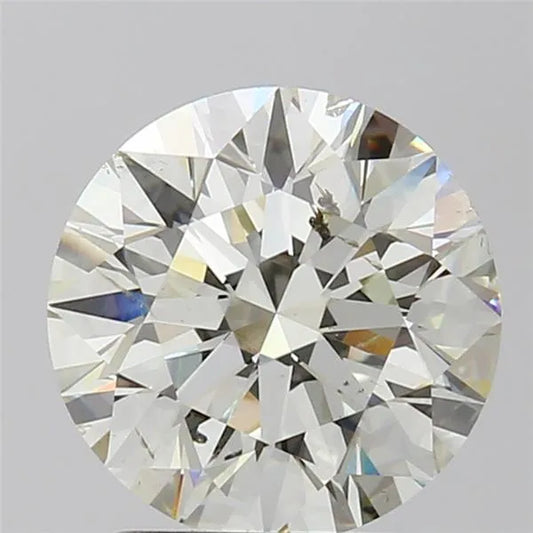 2.50ct Round Natural Diamond (Colour I, Clarity SI2, Cut EX, IGI Certified)