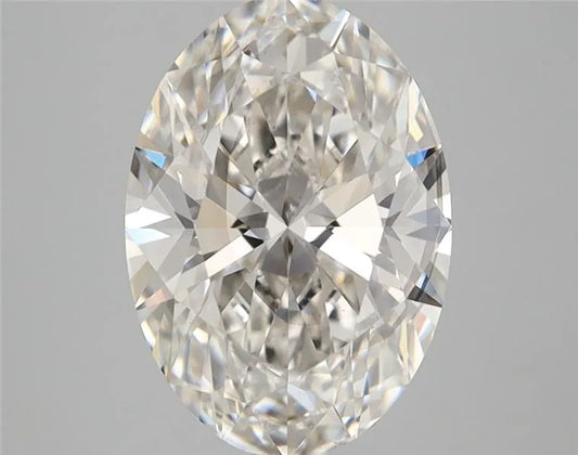 2.52ct Oval Lab Grown Diamond (Colour G, Clarity SI1, IGI Certified)