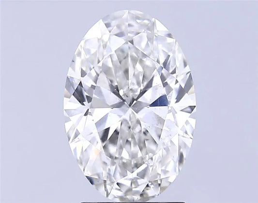 2.54ct Oval Lab Grown Diamond (Colour H, Clarity SI1, IGI Certified)