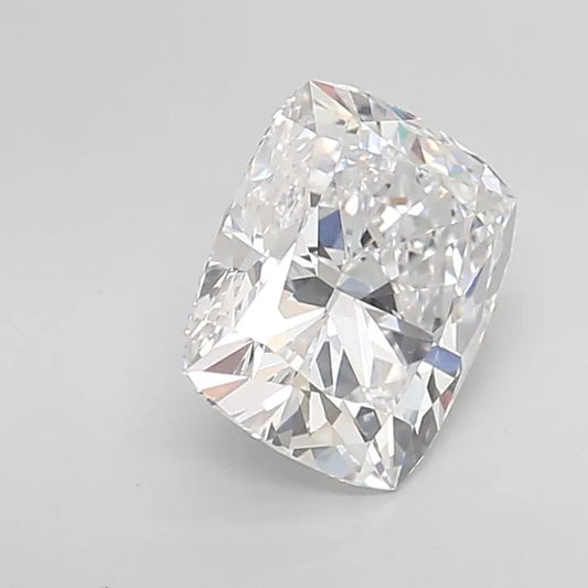 2.84ct Cushion brilliant Lab Grown Diamond (Colour D, Clarity VVS2, GIA Certified)