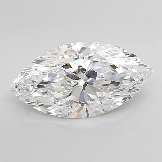 2.98ct Marquise Lab Grown Diamond (Colour D, Clarity FL, Cut ID, GCAL Certified)