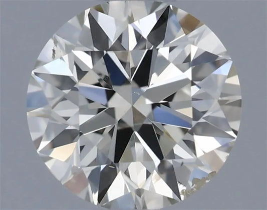 0.50ct Round Natural Diamond (Colour J, Clarity SI2, Cut EX, IGI Certified)