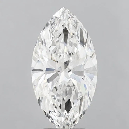 3.05ct Marquise Lab Grown Diamond (Colour E, Clarity VVS2, IGI Certified)