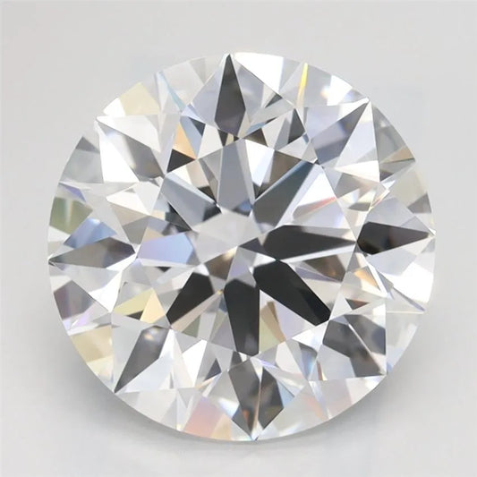 3.06ct Round Lab Grown Diamond (Colour D, Clarity IF, Cut ID, IGI Certified)