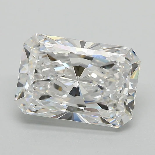3.08ct Radiant Lab Grown Diamond (Colour D, Clarity VVS2, GIA Certified)