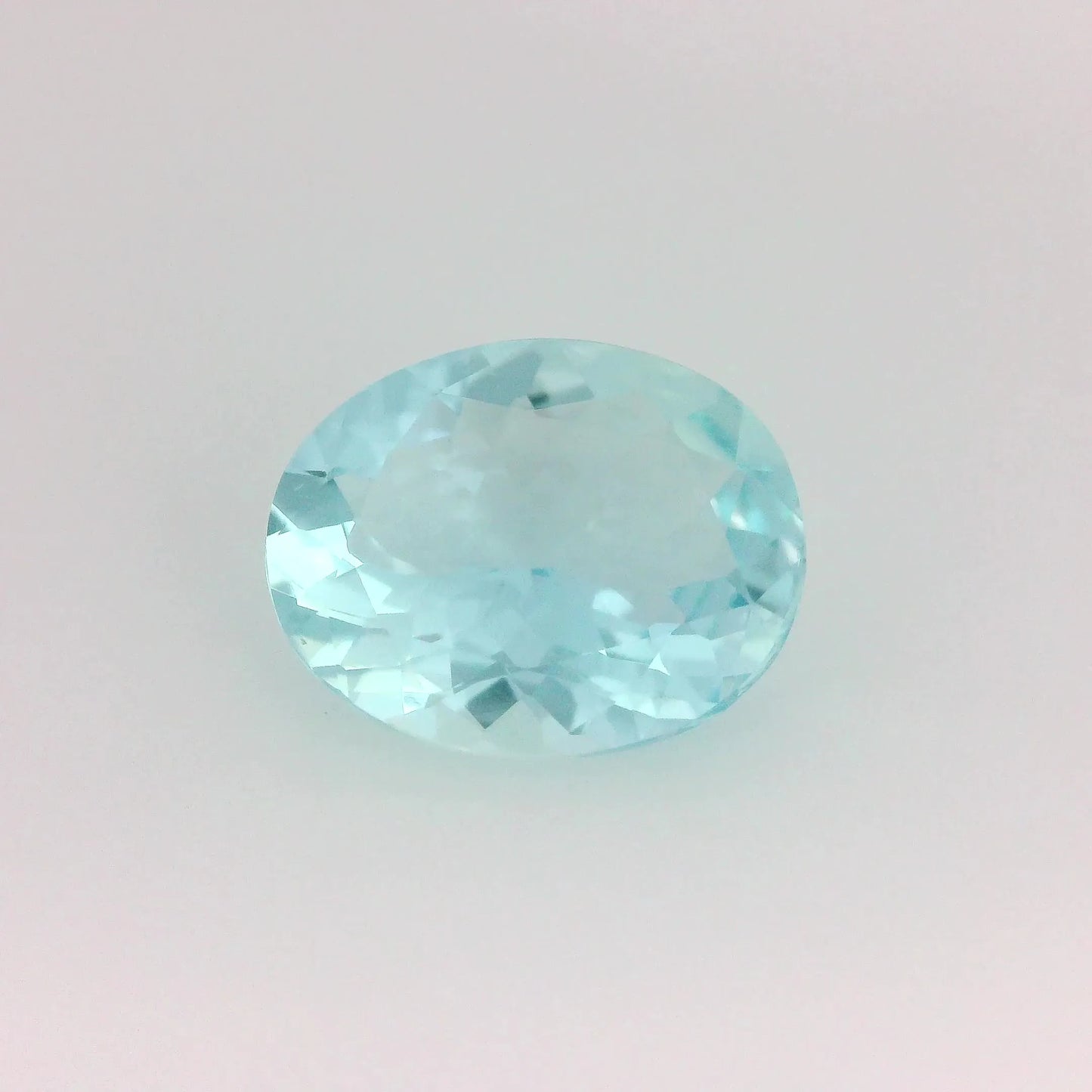 3.55ct Oval Natural Aquamarine (Colour Blue, Clarity Eye Clean, Cut Faceted)