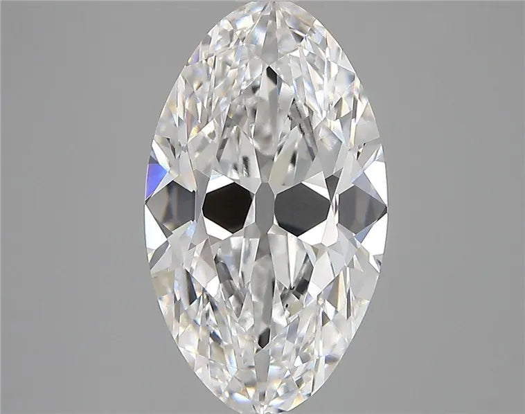 4.03ct Oval Lab Grown Diamond (Colour D, Clarity VVS2, IGI Certified)