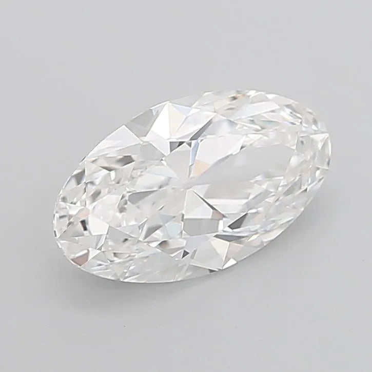 4.03ct Oval Lab Grown Diamond (Colour D, Clarity VVS2, IGI Certified)