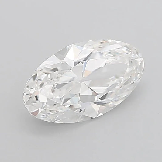 4.03ct Oval Lab Grown Diamond (Colour D, Clarity VVS2, IGI Certified)