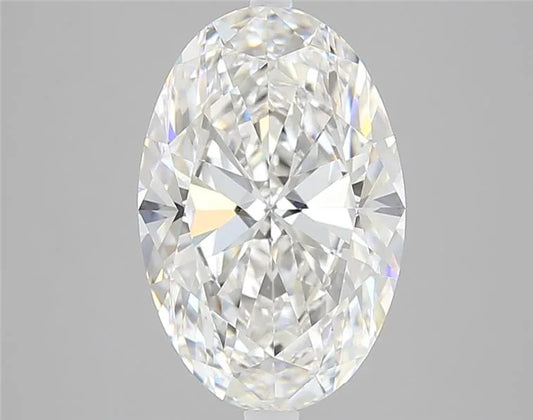 4.03ct Oval Lab Grown Diamond (Colour E, Clarity VVS1, IGI Certified)