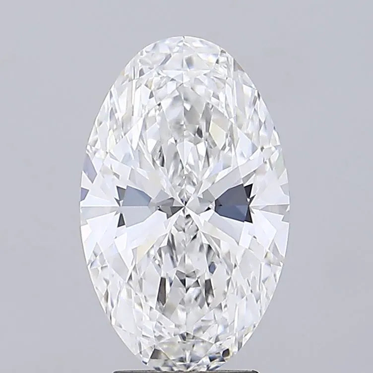 4.03ct Oval Lab Grown Diamond (Colour E, Clarity VVS1, IGI Certified)