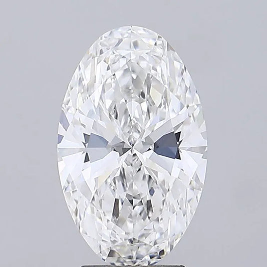 4.03ct Oval Lab Grown Diamond (Colour E, Clarity VVS1, IGI Certified)