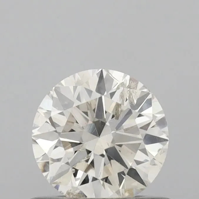 0.52ct Round Natural Diamond (Colour J, Clarity SI2, Cut EX, IGI Certified)