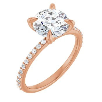 Elysia 1/4ctw Accented Engagement Ring