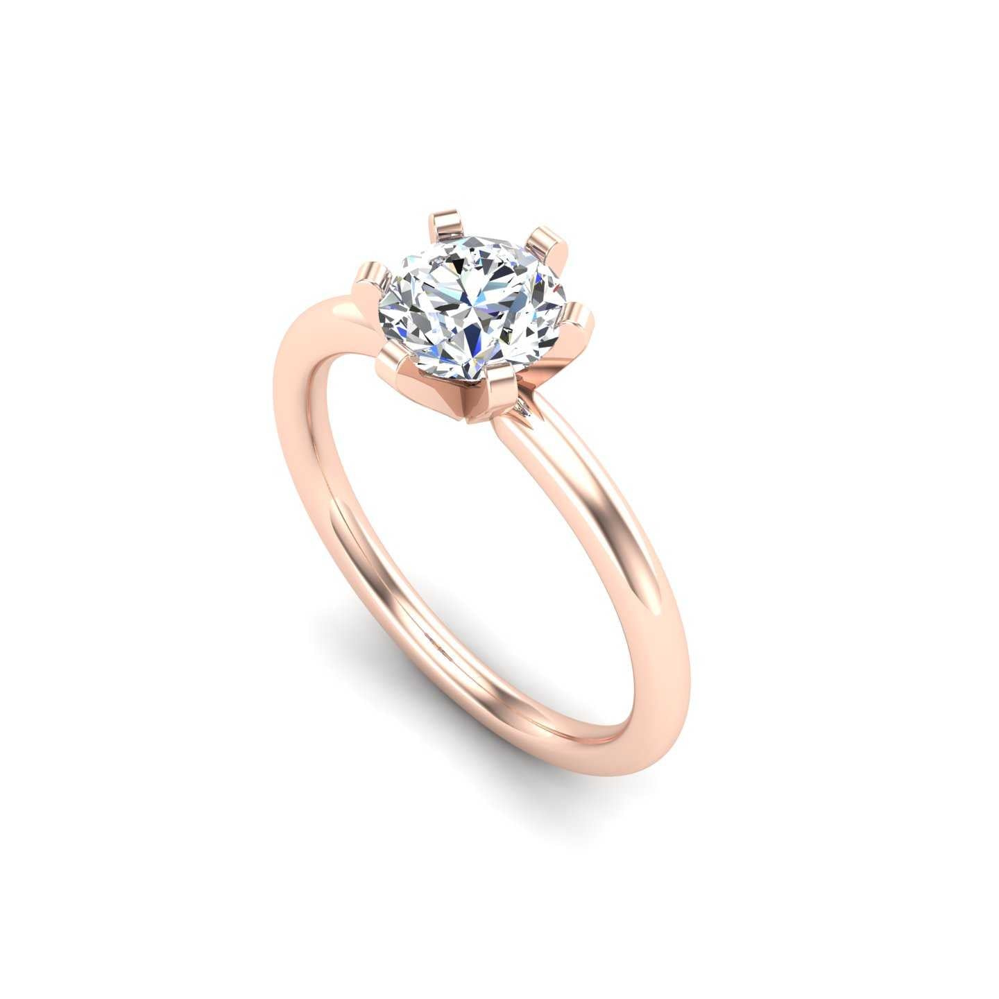 Solitaire Engagement Ring
