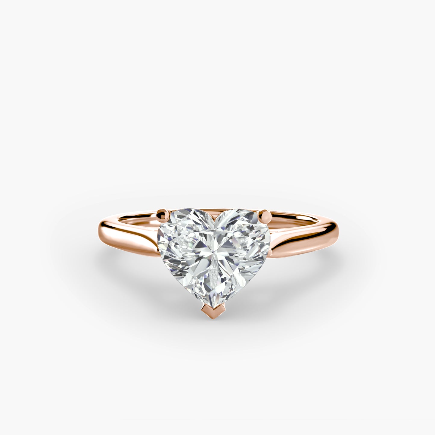 2.0mm | Classic Cathedral Solitaire Engagement Ring