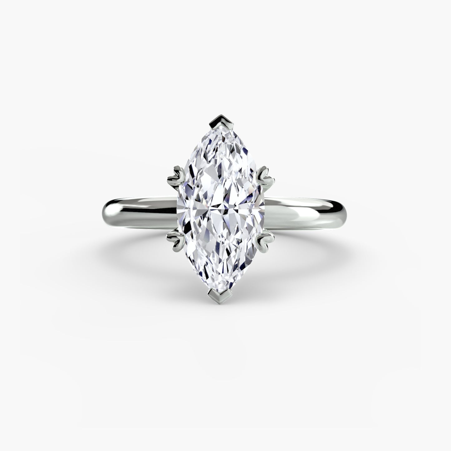 2.4mm | Solitaire Engagement Ring