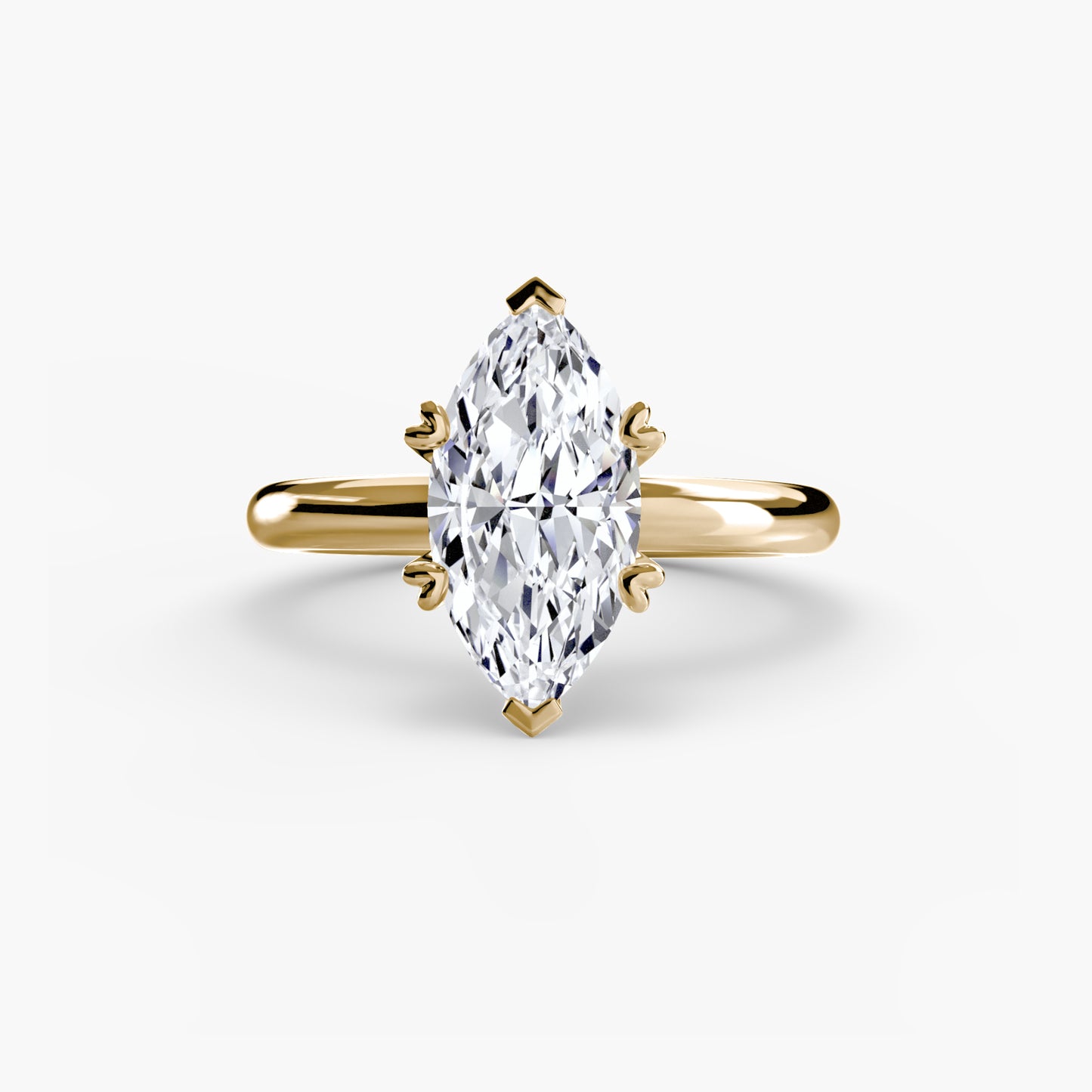 2.4mm | Solitaire Engagement Ring