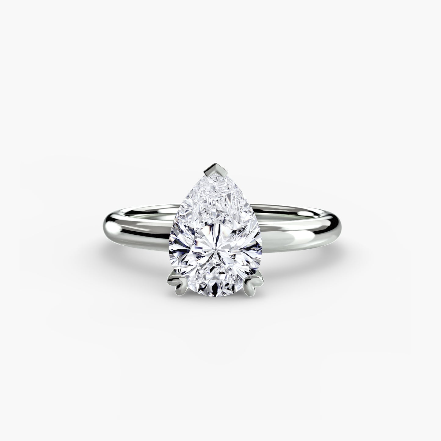 2.4mm | Solitaire Engagement Ring