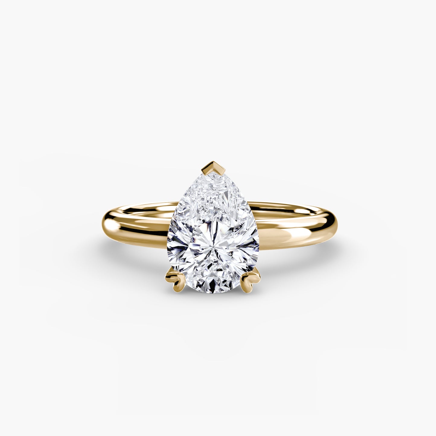 2.4mm | Solitaire Engagement Ring