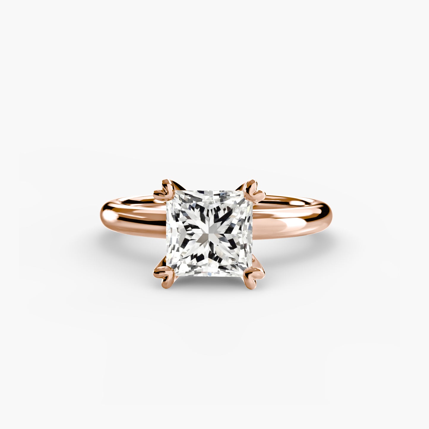 2.4mm | Solitaire Engagement Ring