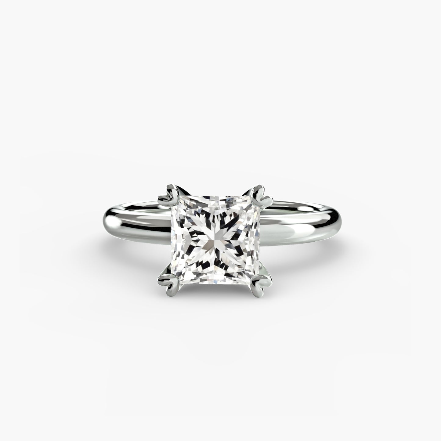 2.4mm | Solitaire Engagement Ring