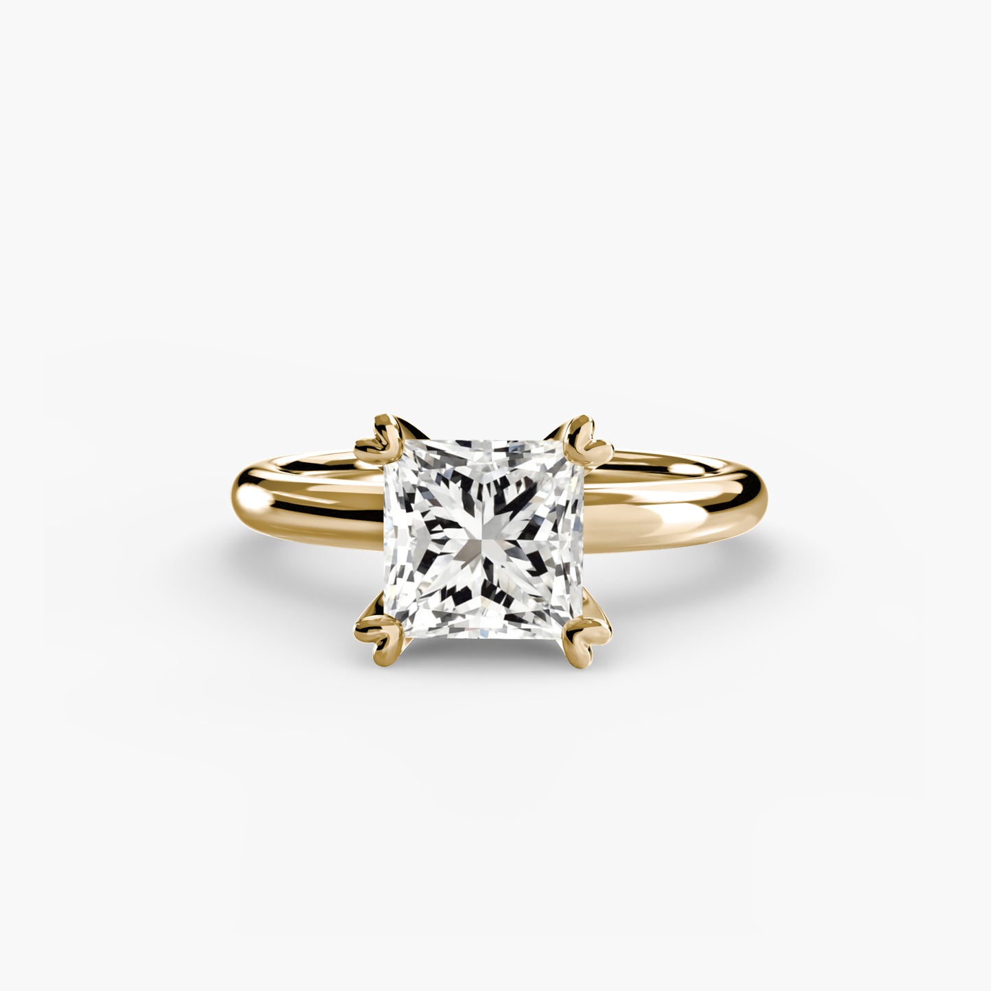 2.4mm | Solitaire Engagement Ring