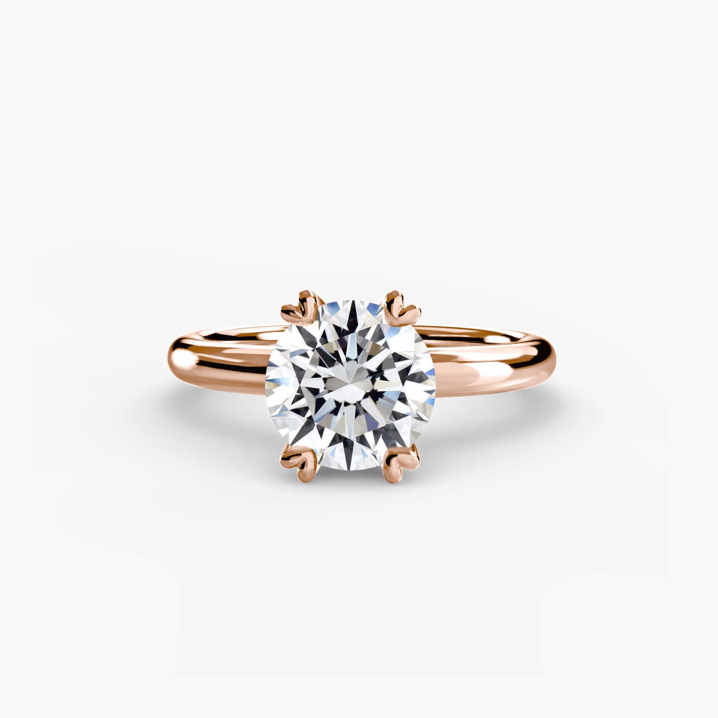 2.4mm | Solitaire Engagement Ring