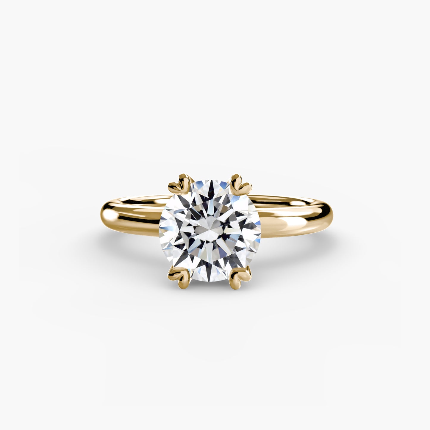 2.4mm | Solitaire Engagement Ring