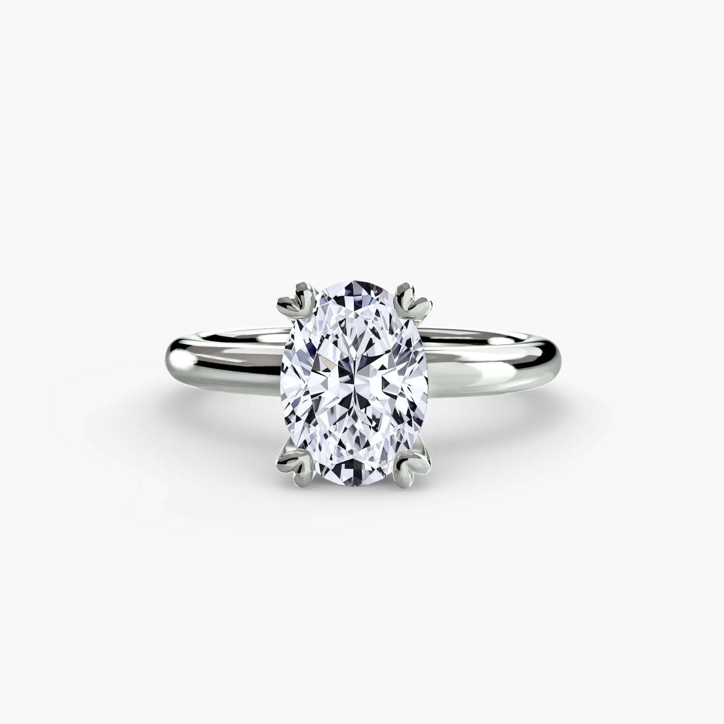 2.4mm | Solitaire Engagement Ring