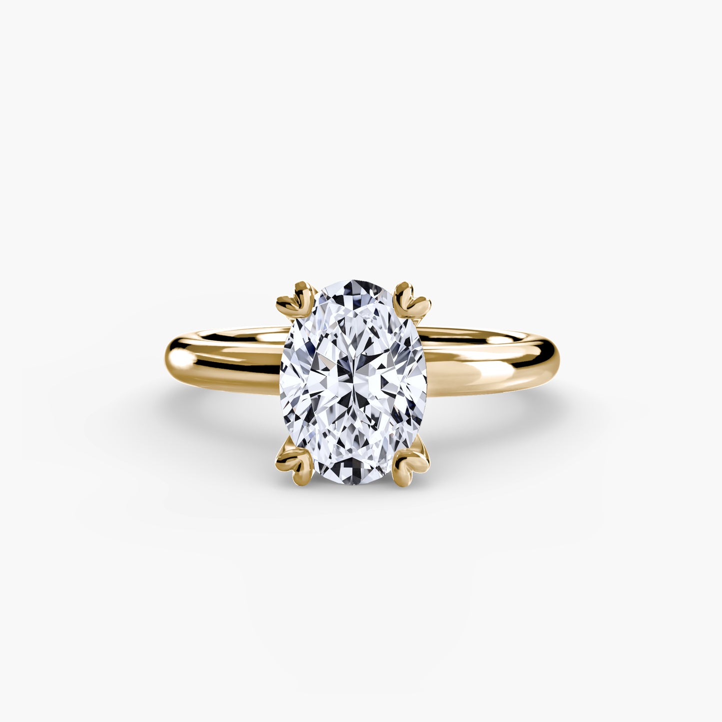 2.4mm | Solitaire Engagement Ring