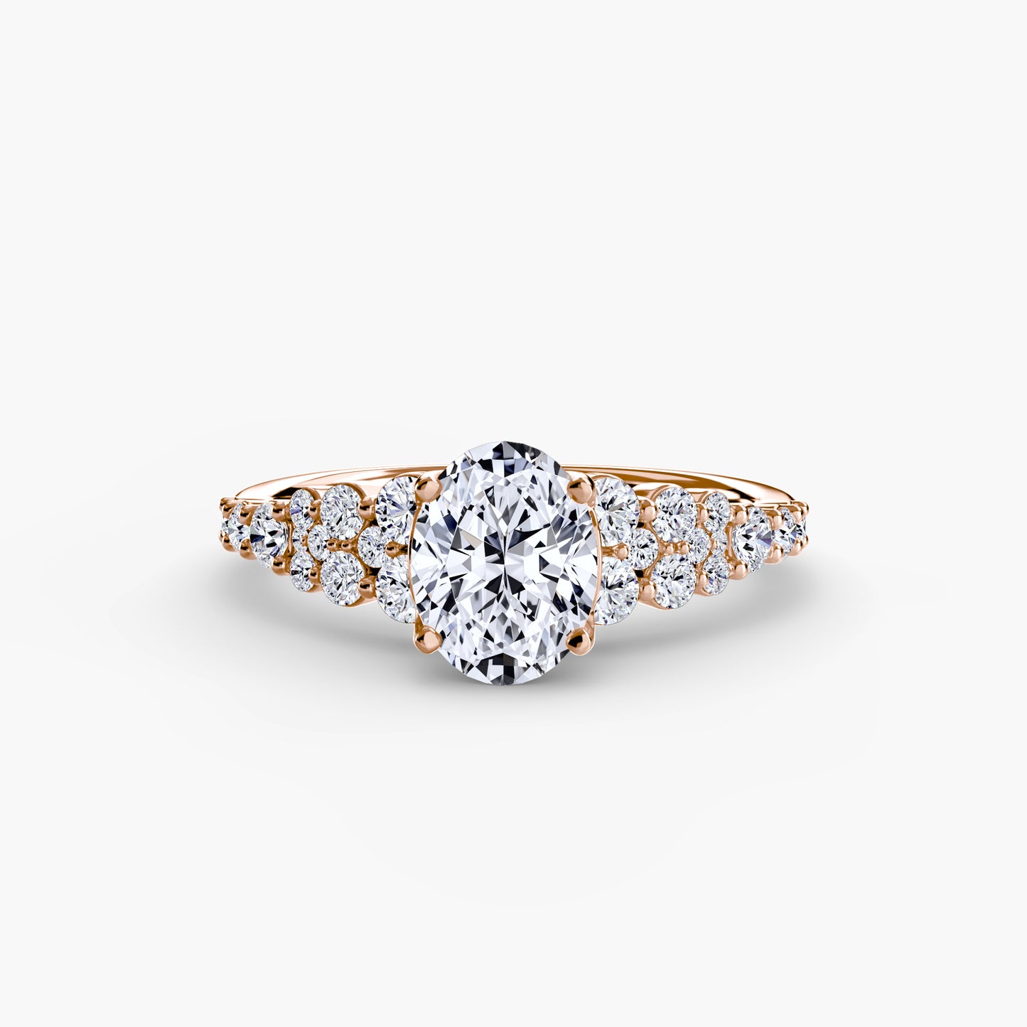 2.3mm | Celestial Cluster Engagement Ring