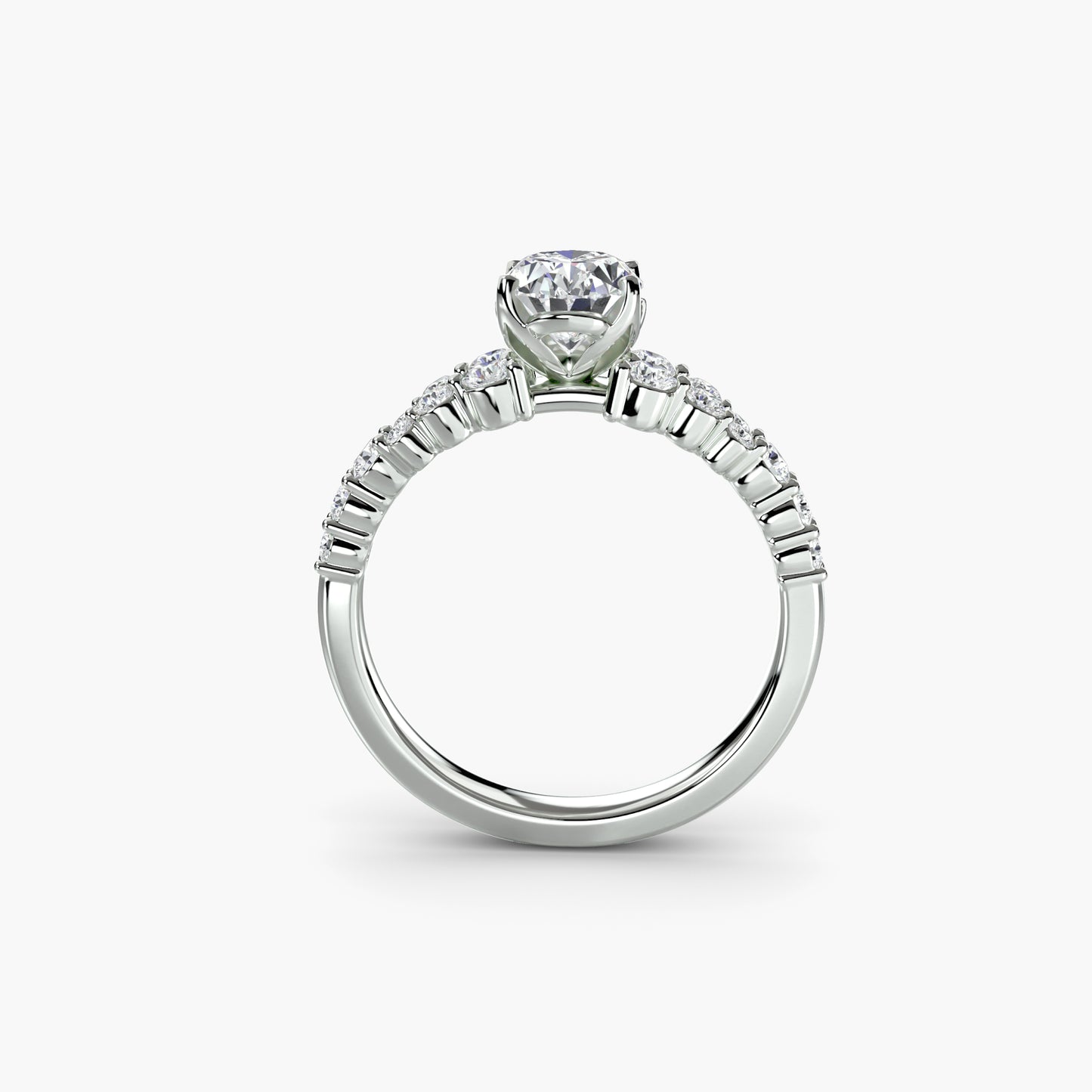 2.3mm | Celestial Cluster Engagement Ring