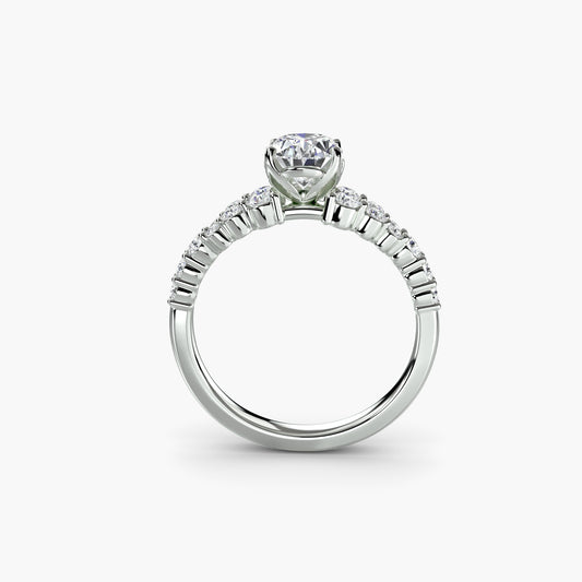 2.3mm | Celestial Cluster Engagement Ring